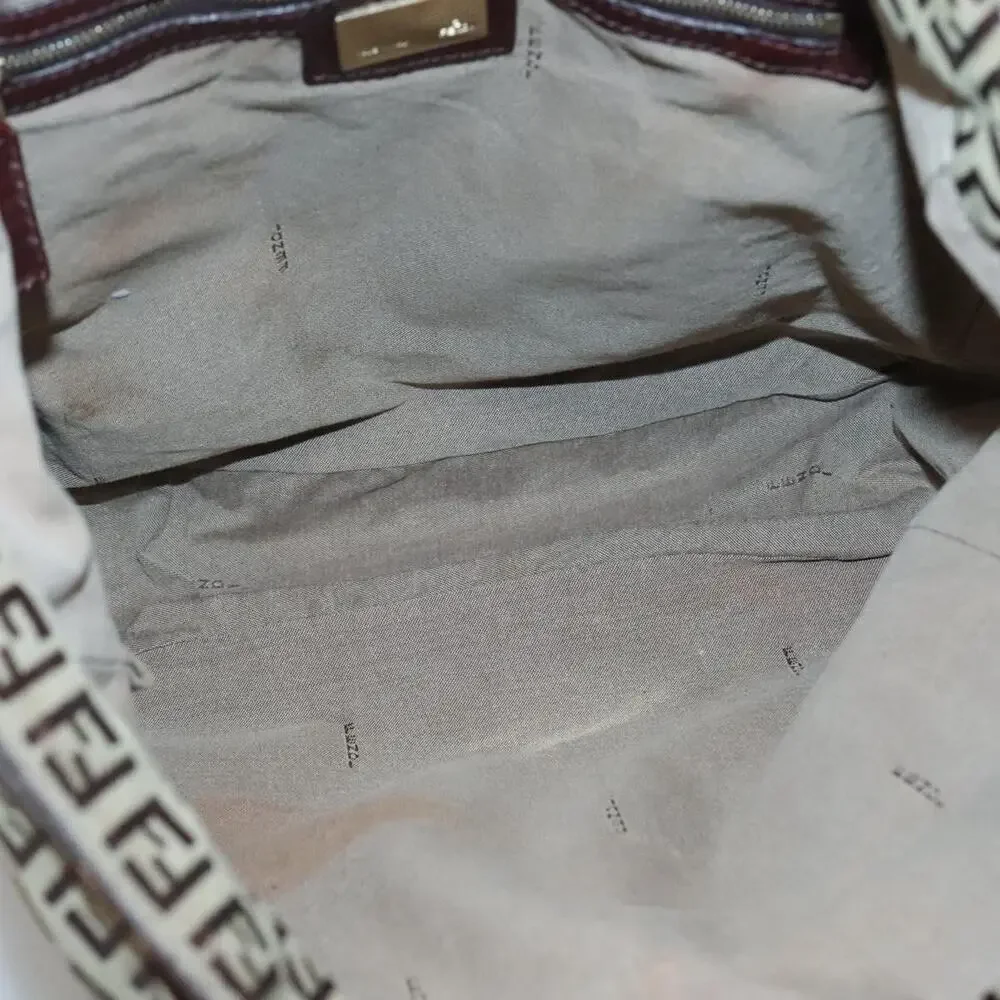 Fendi Zucchino Tote Bag Beige